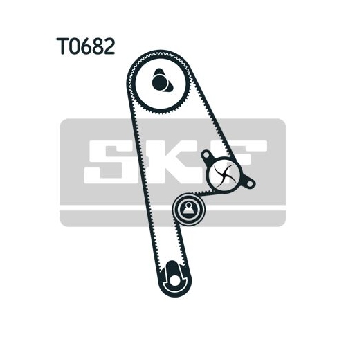 Zahnriemensatz SKF VKMA 93616 für HONDA