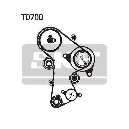 Zahnriemensatz SKF VKMA 01148 für AUDI SEAT SKODA VW