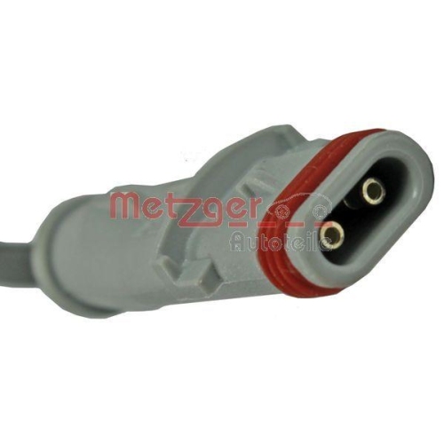 Sensor, Raddrehzahl METZGER 0900188 ORIGINAL ERSATZTEIL für OPEL, Vorderachse