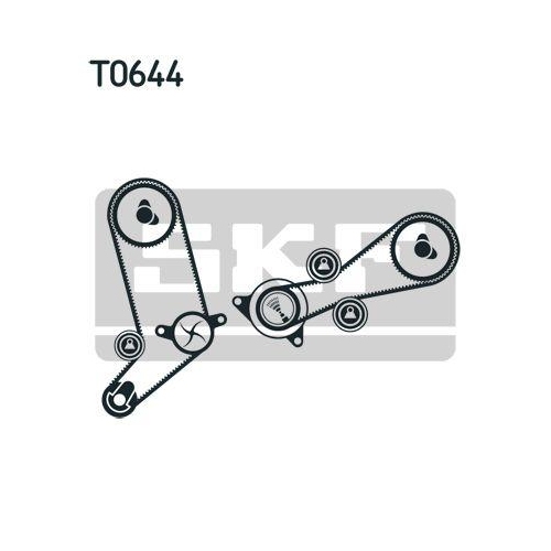 Zahnriemensatz SKF VKMA 01270 für AUDI SEAT SKODA VOLVO VW