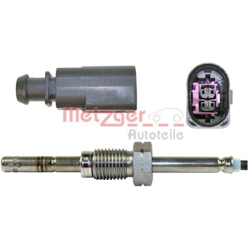 Sensor, Abgastemperatur METZGER 0894066 ORIGINAL ERSATZTEIL für VW