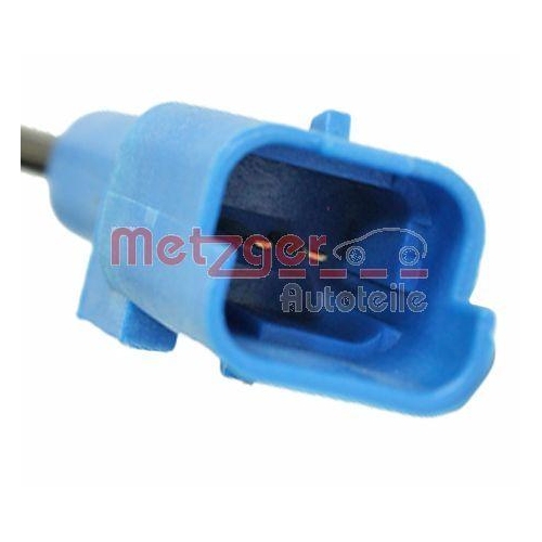 Sensor, Raddrehzahl METZGER 0900206 für CITROËN/PEUGEOT, Vorderachse