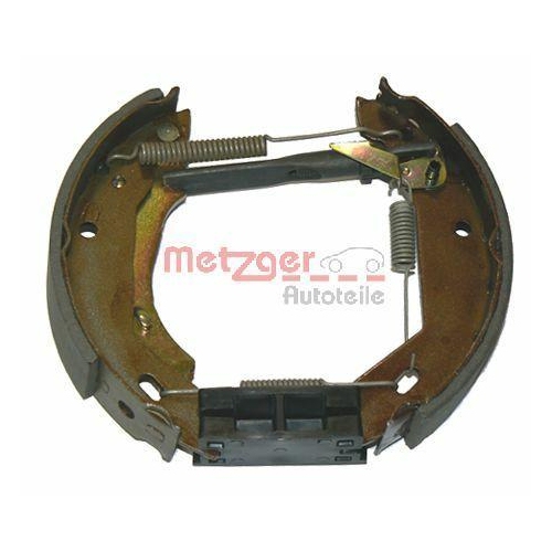 Bremsbackensatz METZGER MG 415V für CITROËN PEUGEOT, Hinterachse