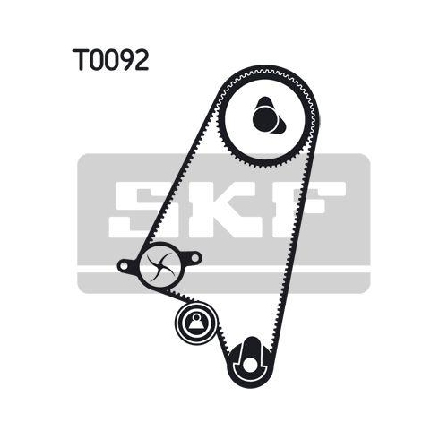 Zahnriemensatz SKF VKMA 05121 für OPEL VAUXHALL DAEWOO