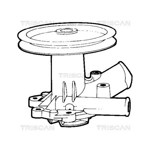 Wasserpumpe, Motorkühlung TRISCAN 8600 10070 für CITROËN PEUGEOT RENAULT TALBOT