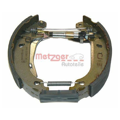 Bremsbackensatz METZGER MG 424V für, Hinterachse