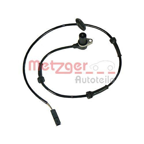 Sensor, Raddrehzahl METZGER 0900239 für AUDI, Hinterachse, Hinterachse rechts