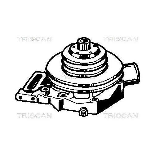 Wasserpumpe, Motorkühlung TRISCAN 8600 10410 für CITROËN FIAT IVECO PEUGEOT