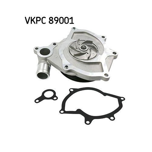 Wasserpumpe, Motorkühlung SKF VKPC 89001 für PORSCHE