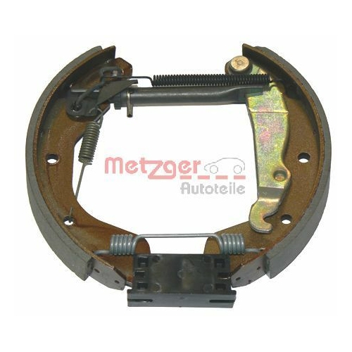 Bremsbackensatz METZGER MG 563V für, Hinterachse