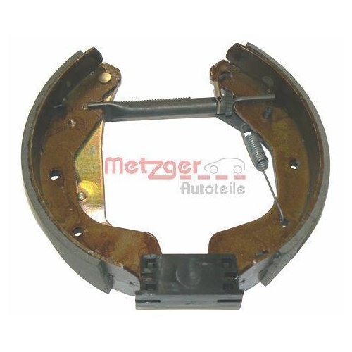 Bremsbackensatz METZGER MG 564V für, Hinterachse