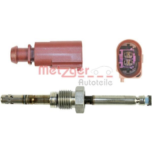 Sensor, Abgastemperatur METZGER 0894147 ORIGINAL ERSATZTEIL für VAG