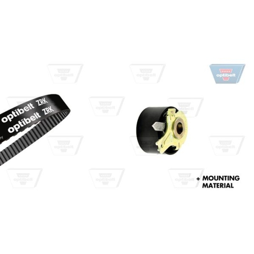 Zahnriemensatz OPTIBELT KT 1368 Optibelt-ZRK KIT für NISSAN RENAULT