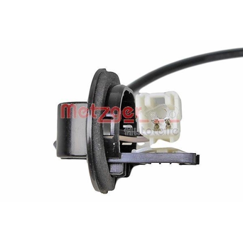 Sensor, Raddrehzahl METZGER 09001039 für MAZDA, Hinterachse