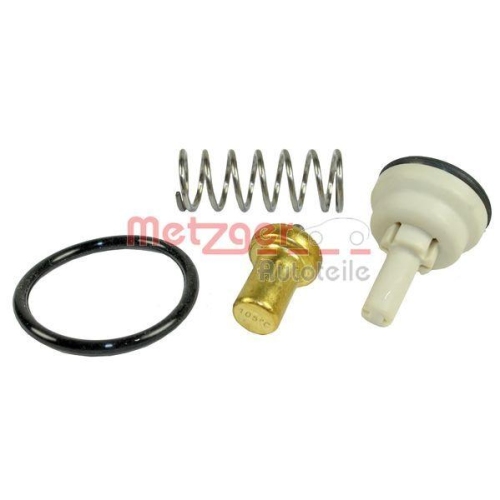 Thermostat, Kühlmittel METZGER 4006162 für AUDI SEAT SKODA VW, links