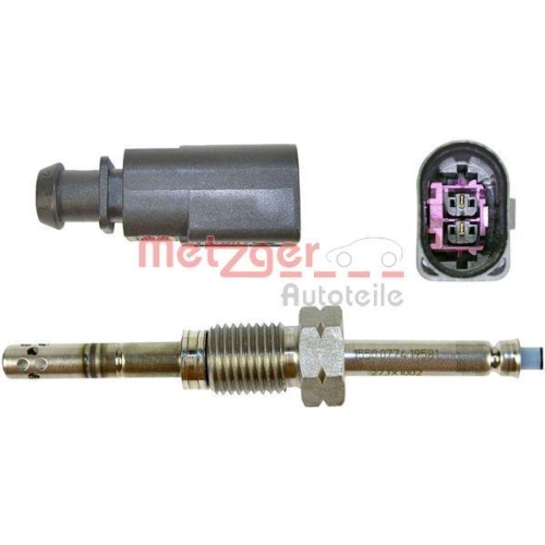 Sensor, Abgastemperatur METZGER 0894197 ORIGINAL ERSATZTEIL für SEAT VW