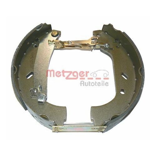 Bremsbackensatz METZGER MG 600V für, Hinterachse