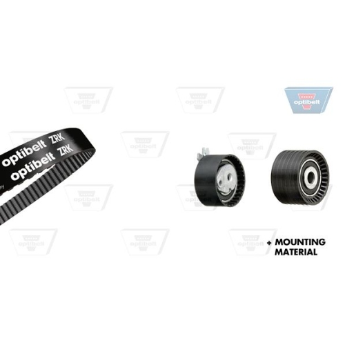 Zahnriemensatz OPTIBELT KT 1410 Optibelt-ZRK KIT für RENAULT