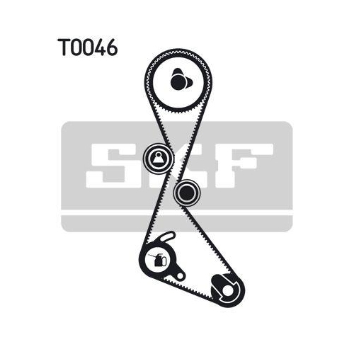 Zahnriemensatz SKF VKMA 06101 für MITSUBISHI OPEL RENAULT VAUXHALL VOLVO DACIA