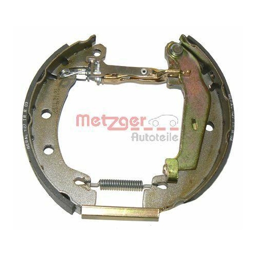 Bremsbackensatz METZGER MG 632V für, Hinterachse