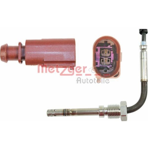 Sensor, Abgastemperatur METZGER 0894237 ORIGINAL ERSATZTEIL für VW