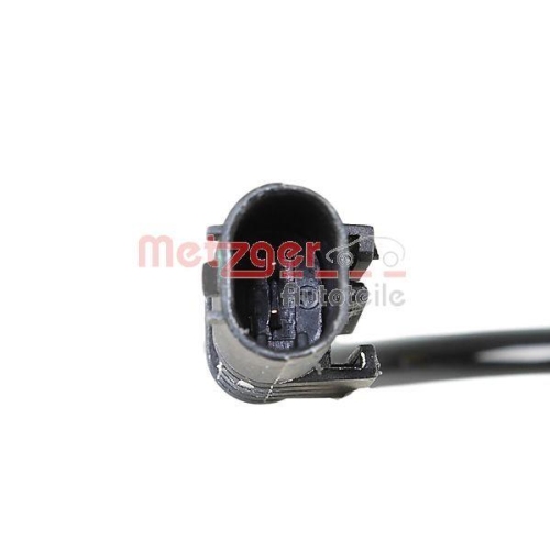 Sensor, Raddrehzahl METZGER 09001058 für MERCEDES-BENZ, Vorderachse links