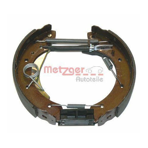 Bremsbackensatz METZGER MG 641V für, Hinterachse