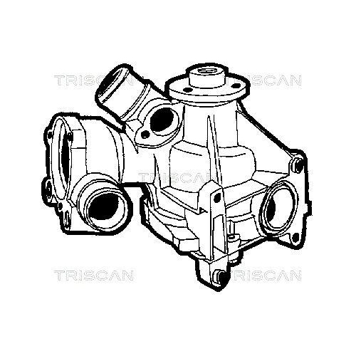 Wasserpumpe, Motorkühlung TRISCAN 8600 23006 für MERCEDES-BENZ