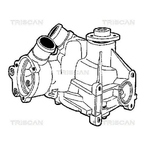 Wasserpumpe, Motorkühlung TRISCAN 8600 23009 für MERCEDES-BENZ SSANGYONG