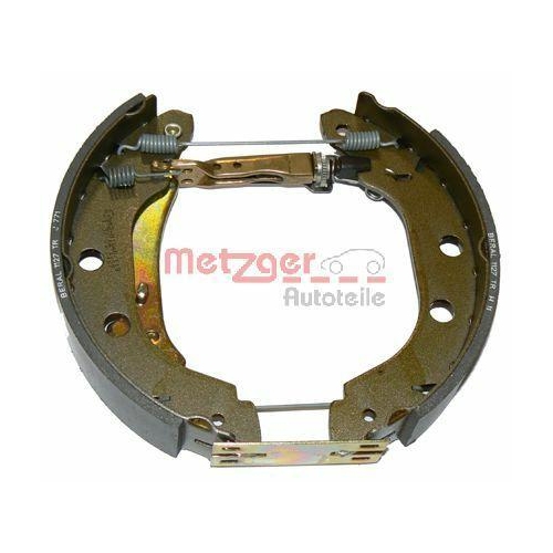 Bremsbackensatz METZGER MG 645V für, Hinterachse