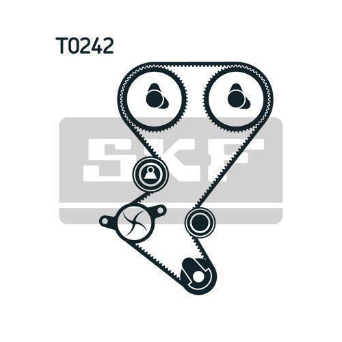 Zahnriemensatz SKF VKMA 03218 für AUDI CITROËN FIAT LANCIA PEUGEOT SEAT SKODA VW