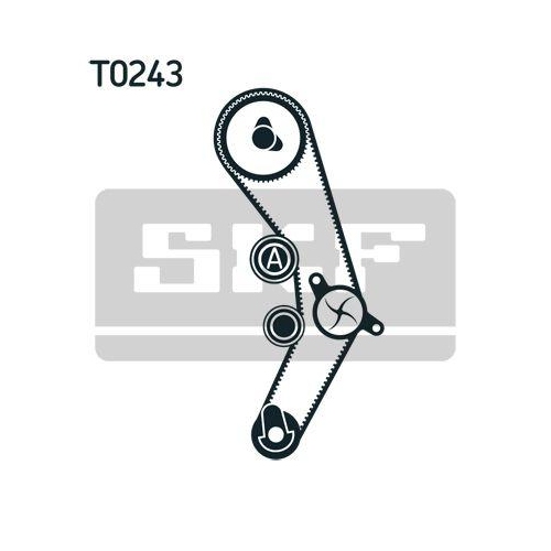 Wasserpumpe + Zahnriemensatz SKF VKMC 01935 für AUDI SEAT SKODA VW