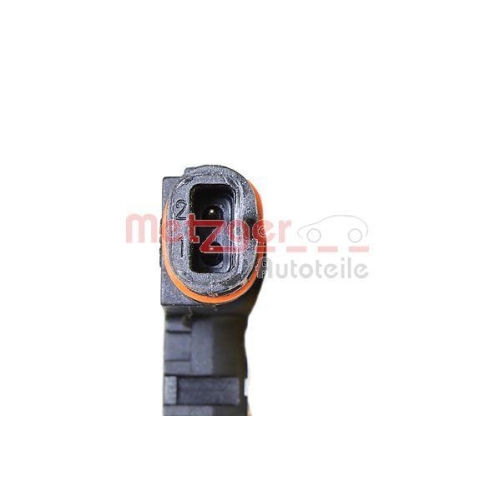 Sensor, Raddrehzahl METZGER 09001070 für MERCEDES-BENZ, Vorderachse