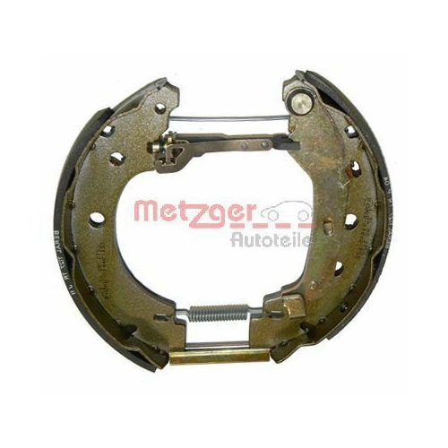 Bremsbackensatz METZGER MG 706V für, Hinterachse