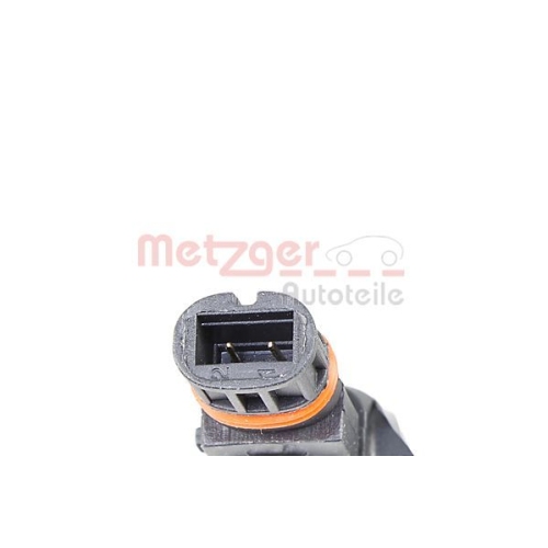 Sensor, Raddrehzahl METZGER 09001076 GREENPARTS für MERCEDES-BENZ, Vorderachse