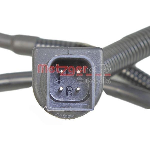 Sensor, Raddrehzahl METZGER 0900353 für FORD, Hinterachse