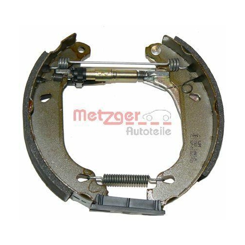 Bremsbackensatz METZGER MG 715V für, Hinterachse