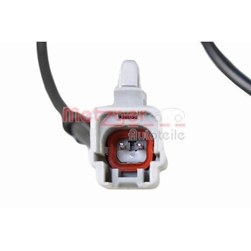 Sensor, Raddrehzahl METZGER 09001084 für NISSAN RENAULT, Hinterachse