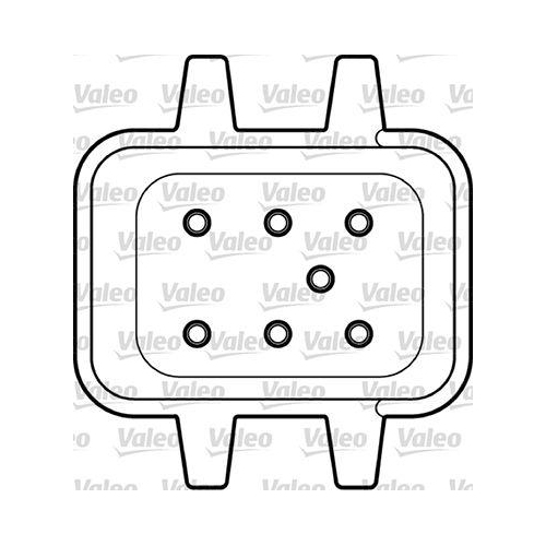 Fensterheber VALEO 850300 für OPEL, links, vorne