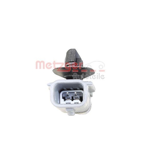 Sensor, Raddrehzahl METZGER 09001088 für NISSAN, Vorderachse