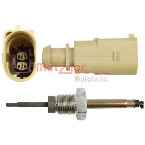 Sensor, Abgastemperatur METZGER 0894384 ORIGINAL ERSATZTEIL für VAG