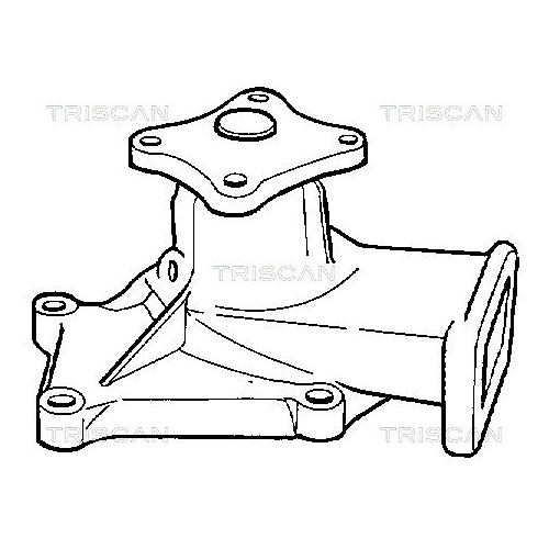 Wasserpumpe, Motorkühlung TRISCAN 8600 14911 für NISSAN