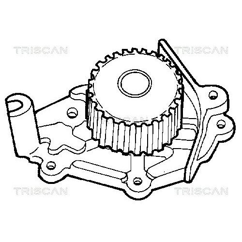 Wasserpumpe, Motorkühlung TRISCAN 8600 14923 für NISSAN