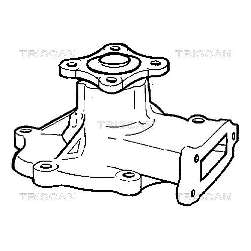 Wasserpumpe, Motorkühlung TRISCAN 8600 14927 für NISSAN