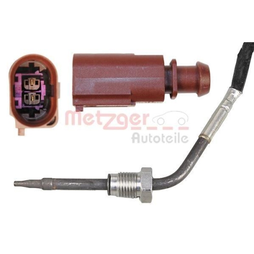 Sensor, Abgastemperatur METZGER 0894418 ORIGINAL ERSATZTEIL GREENPARTS für VAG