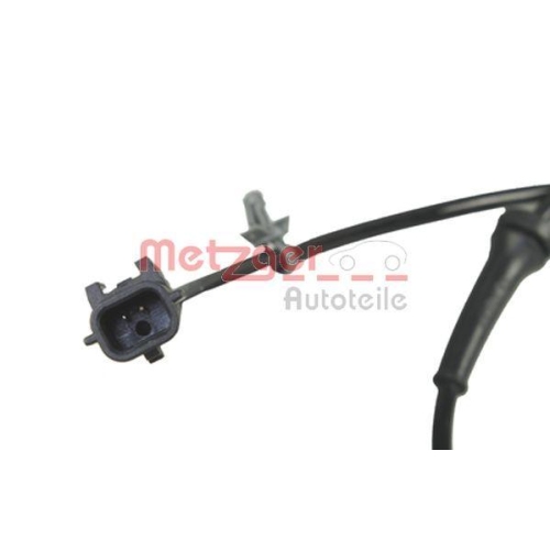 Sensor, Raddrehzahl METZGER 0900486 für NISSAN, Hinterachse