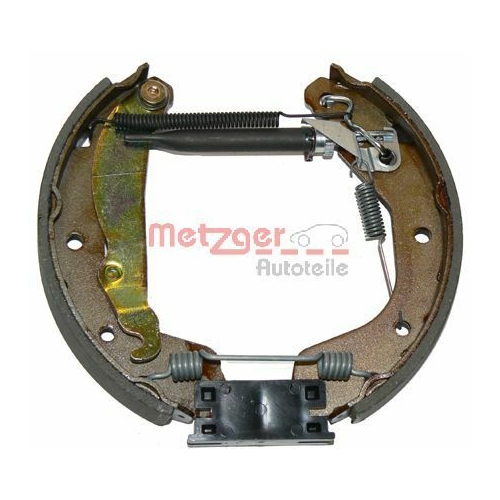 Bremsbackensatz METZGER MG 952V für, Hinterachse