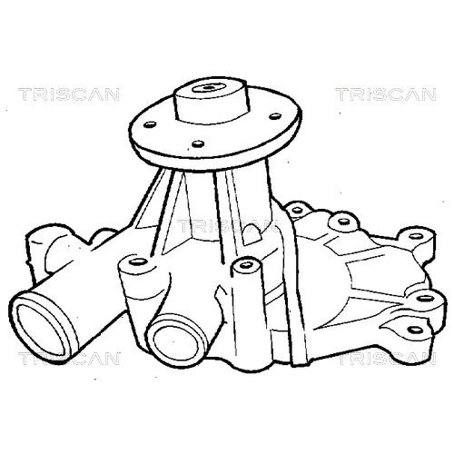 Wasserpumpe, Motorkühlung TRISCAN 8600 14950 für NISSAN