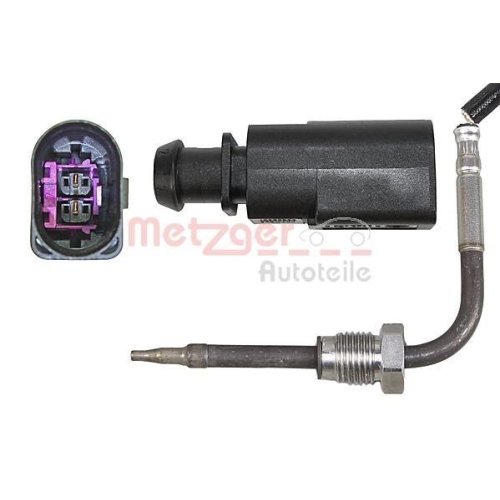 Sensor, Abgastemperatur METZGER 0894419 ORIGINAL ERSATZTEIL GREENPARTS für VAG