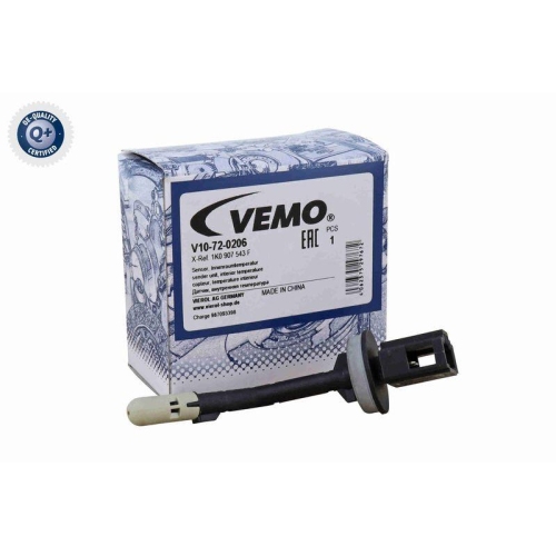 Sensor, Innenraumtemperatur VEMO V10-72-0206 Q+, Erstausrüsterqualität für VAG